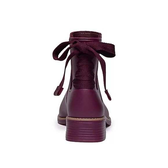 NEW BERNARDO Made In Brazil Briton Rain Booties Garnet for women 362tn - Picture 3 of 10
